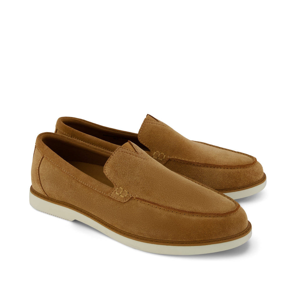 Mens Marcos Loafer Tan Suede - loafers - view 3