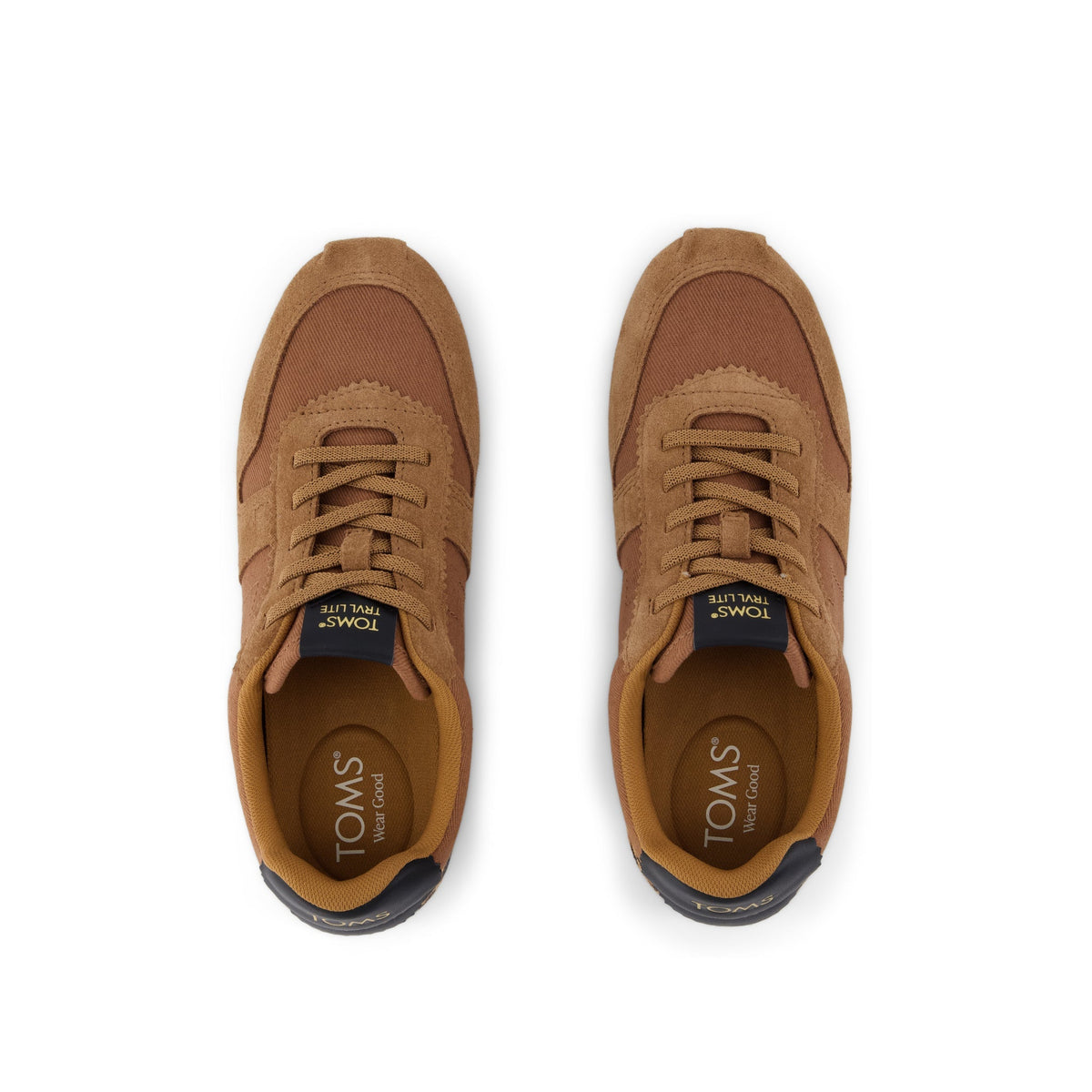 Womens TRVL Lite Palisade Sneaker Water Repellent Brown Sugar Vintage Twill - sneakers - view 6