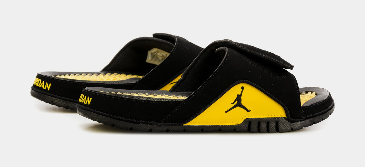 Hydro 4 Retro Mens Sandals (Black/Yellow) - sneakers - view 6