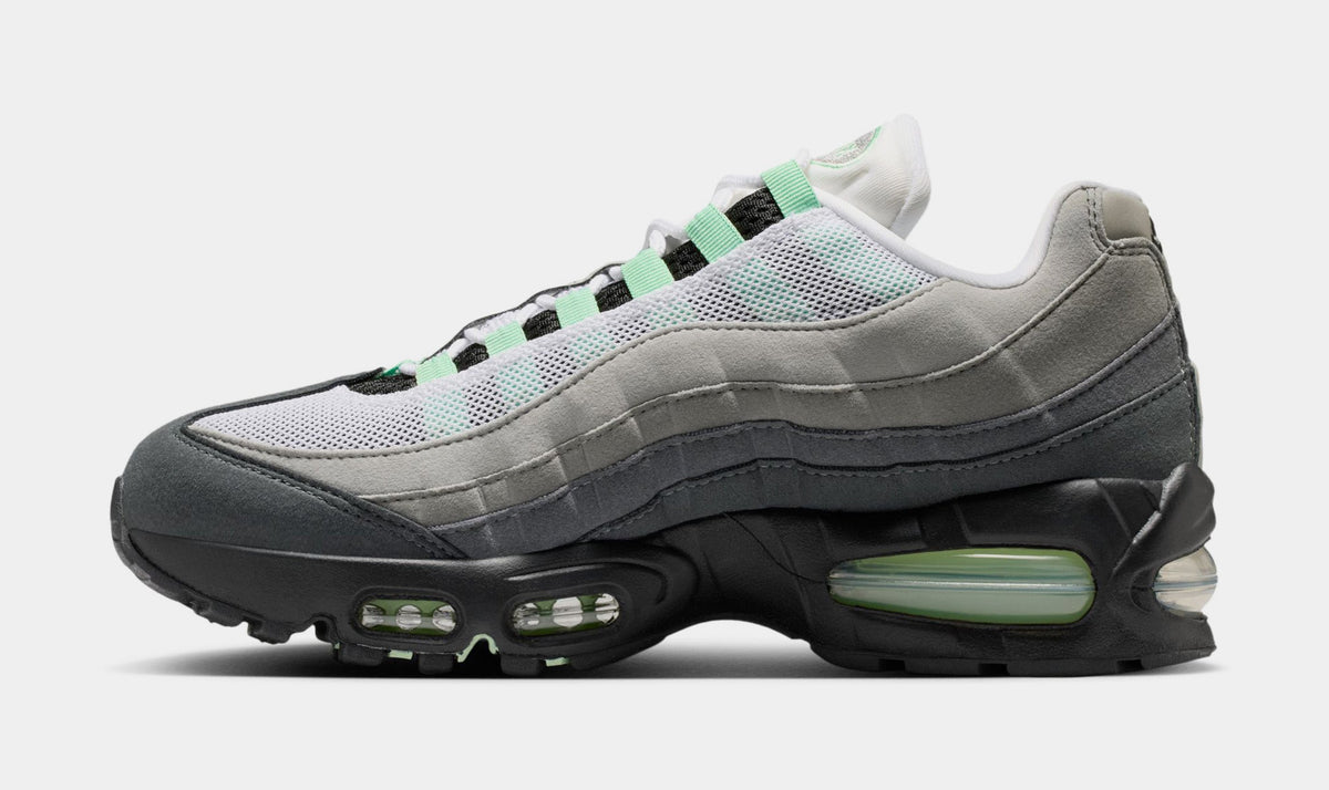 Air Max 95 Big Bubble Fresh Mint Womens Running Shoes (Black/Fresh Mint/White/Medium Grey) - sneakers - view 3