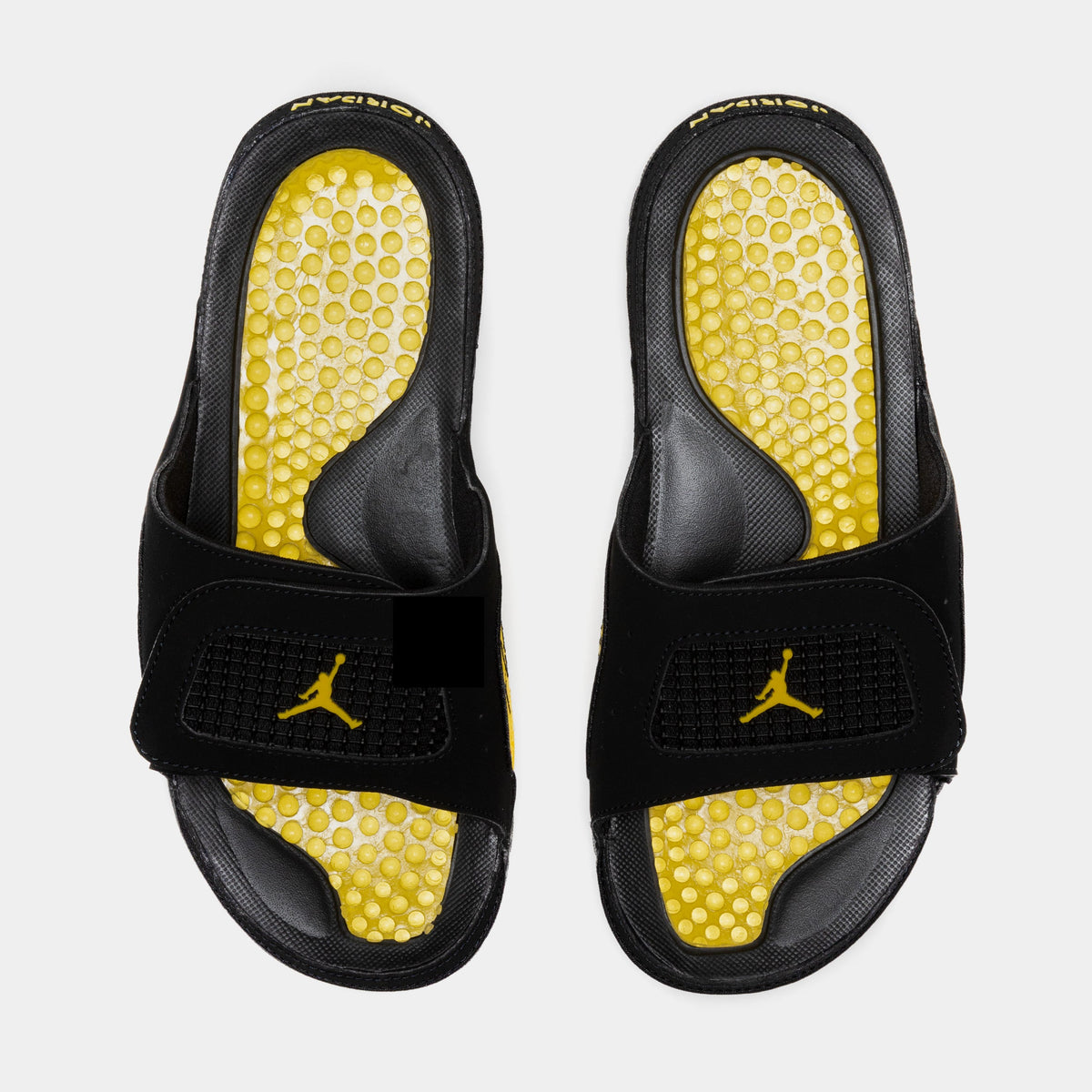 Hydro 4 Retro Mens Sandals (Black/Yellow) - sneakers - view 5