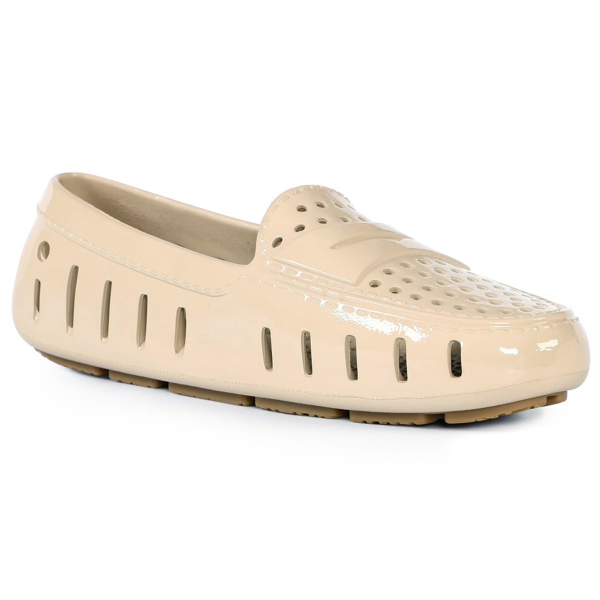 Women's Posh Warm Sand Gum Patent Loafers - loafers - view 5