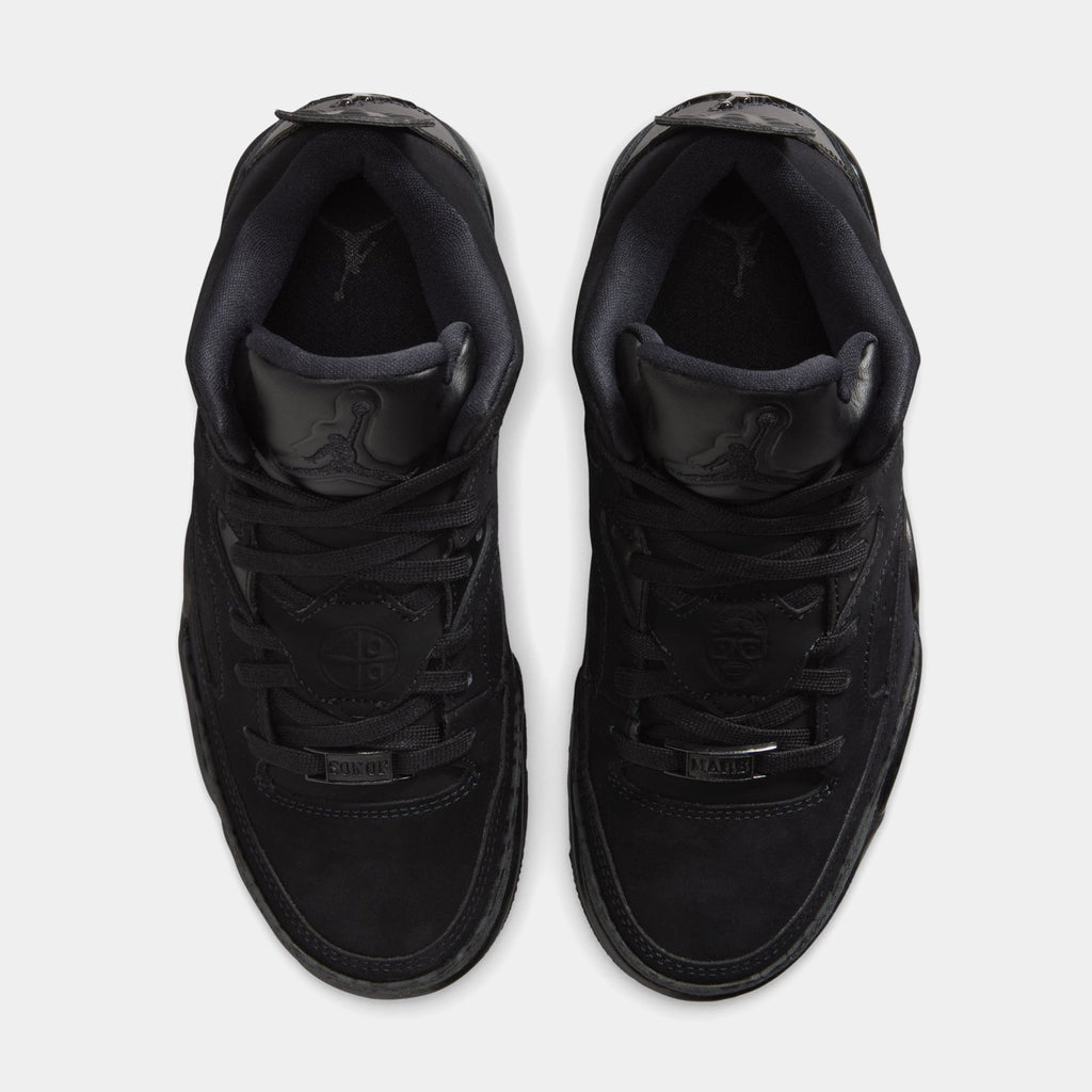 Son of Mars Low Grade School Lifestyle Shoes (Black/Dark Smoke Grey) - sneakers - view 2