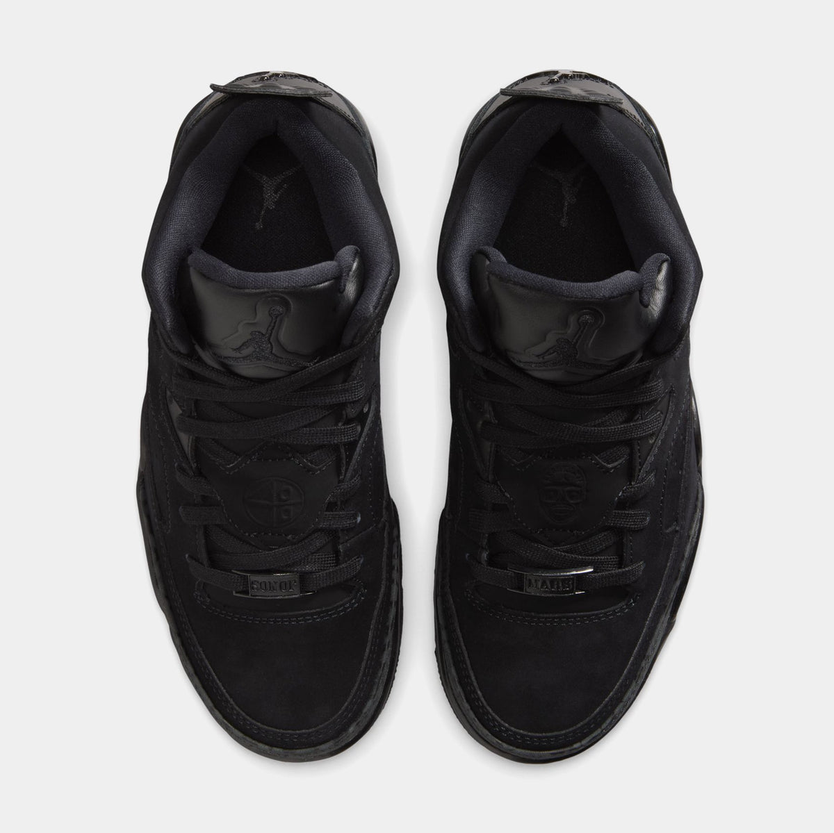 Son of Mars Low Grade School Lifestyle Shoes (Black/Dark Smoke Grey) - sneakers - view 2