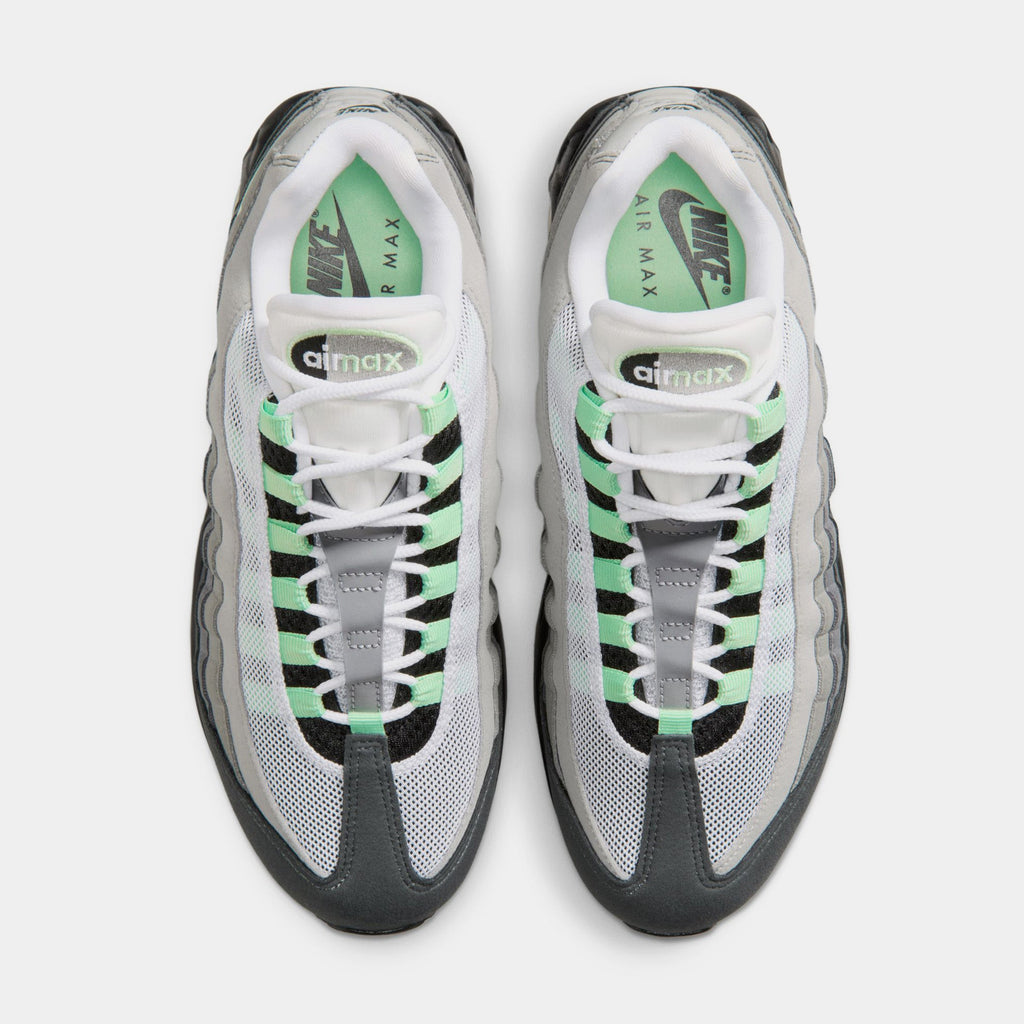 Air Max 95 Big Bubble Fresh Mint Womens Running Shoes (Black/Fresh Mint/White/Medium Grey) - sneakers - view 2