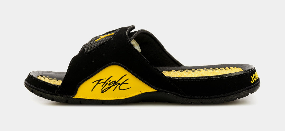 Hydro 4 Retro Mens Sandals (Black/Yellow) - sneakers - view 2